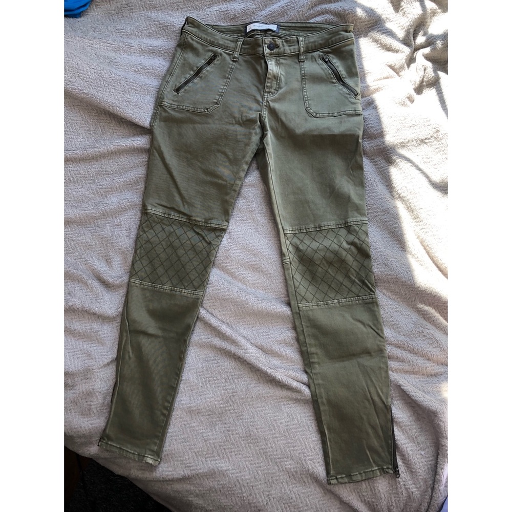 COPY - ARMY GREEN MODERN CARGO SKINNY PANTS